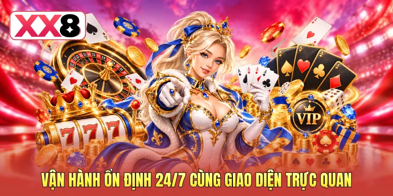 XX8 11 Vận hành ổn định 24/7 cùng giao diện trực quan